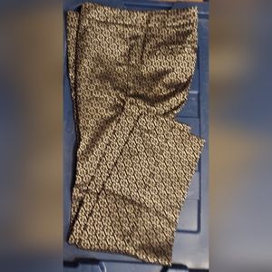 Chicos Womens Jacquard Suit Pant Size 0.5
